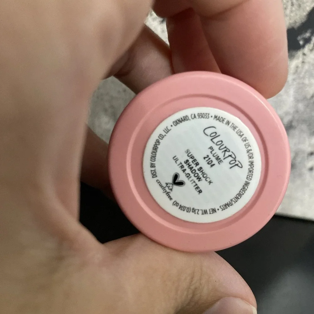 ColourPop Super Shock Shadow Eyeshadow Ultra Glitter - Plume Full Size‎